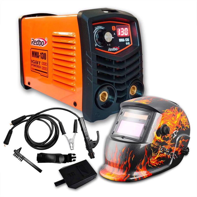 REDBO - Máquina de Soldar 130A REDBO con Máscara Fotosensible