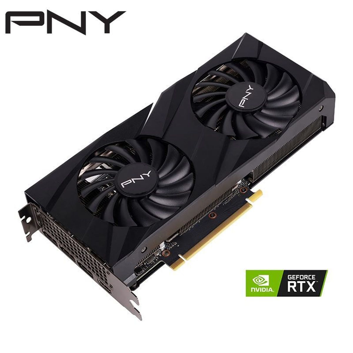 PNY - Tarjeta de video PNY GeForce RTX 3060 8GB GDDR6 VERTO Dual Fan