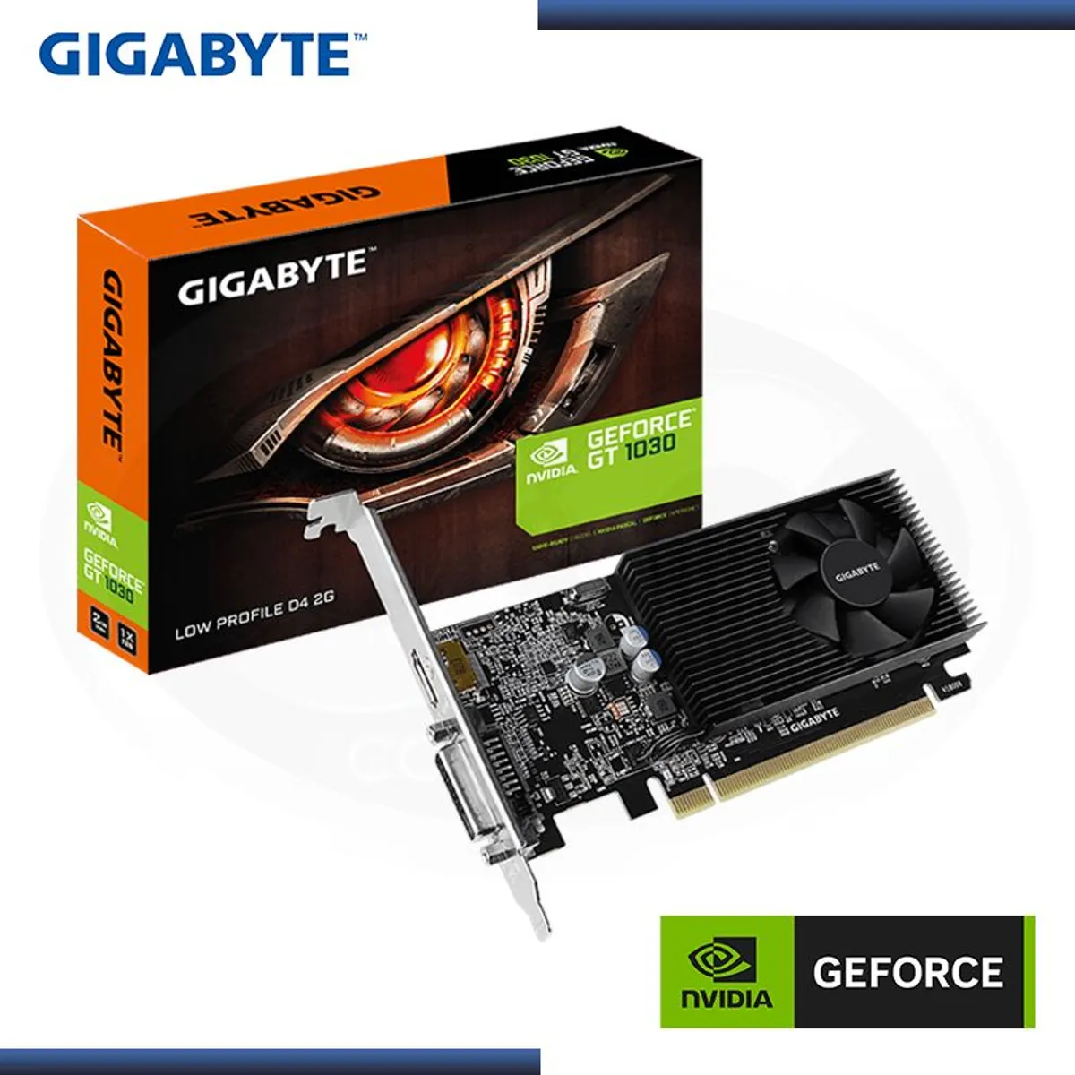 GIGABYTE - Tarjeta de video Gigabyte Nvidia GeForce GT 1030 2GB DDR4