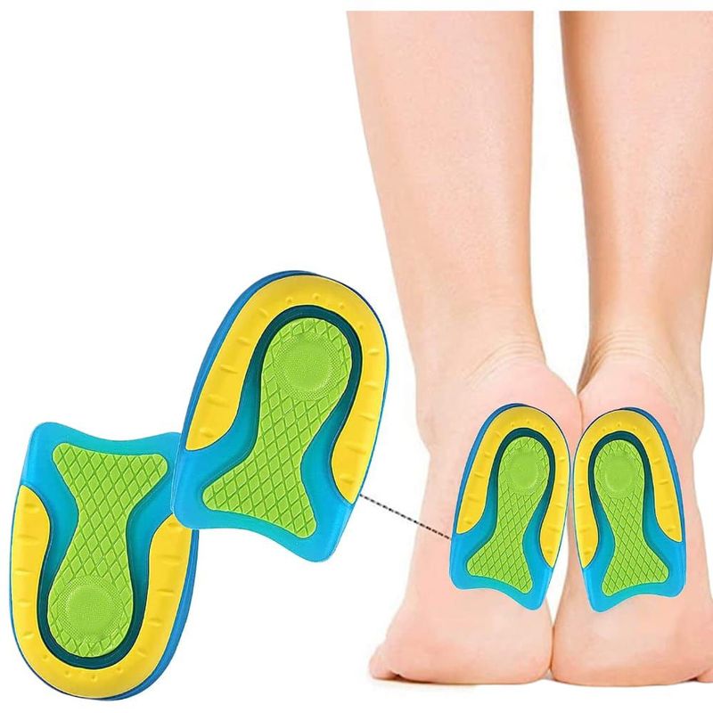 OEM - Plantilla Talonera De SIlicona Gel Flexible Para Espolon Calcaneo