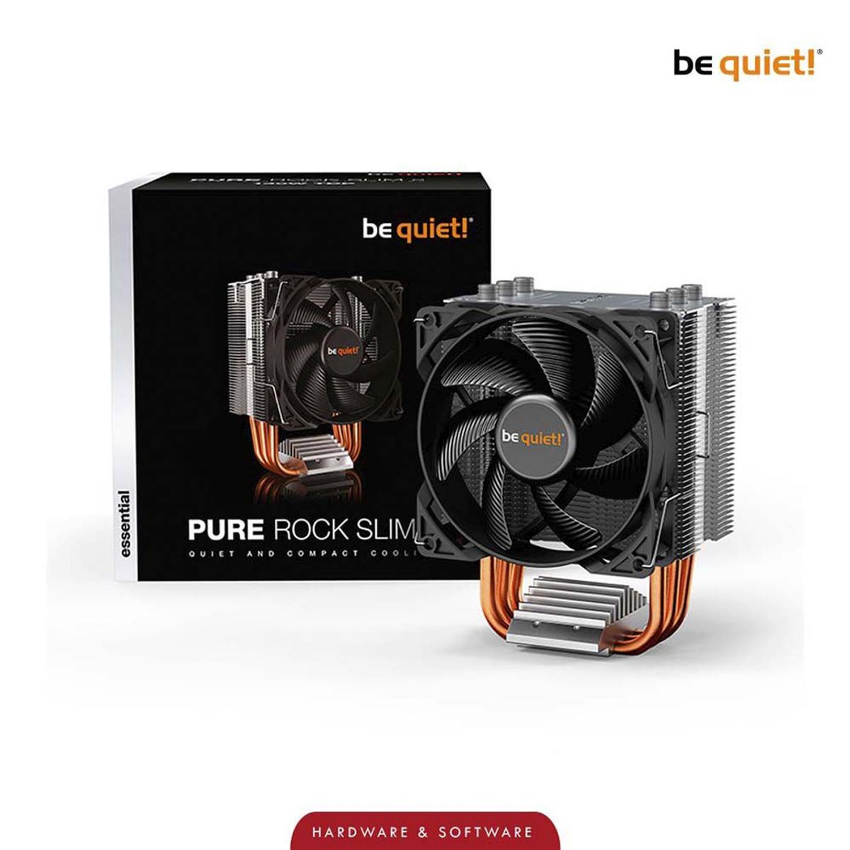 BE QUIET - Cpu Cooler Be Quiet! Pure Rock Slim 2 Amd Intel 130w