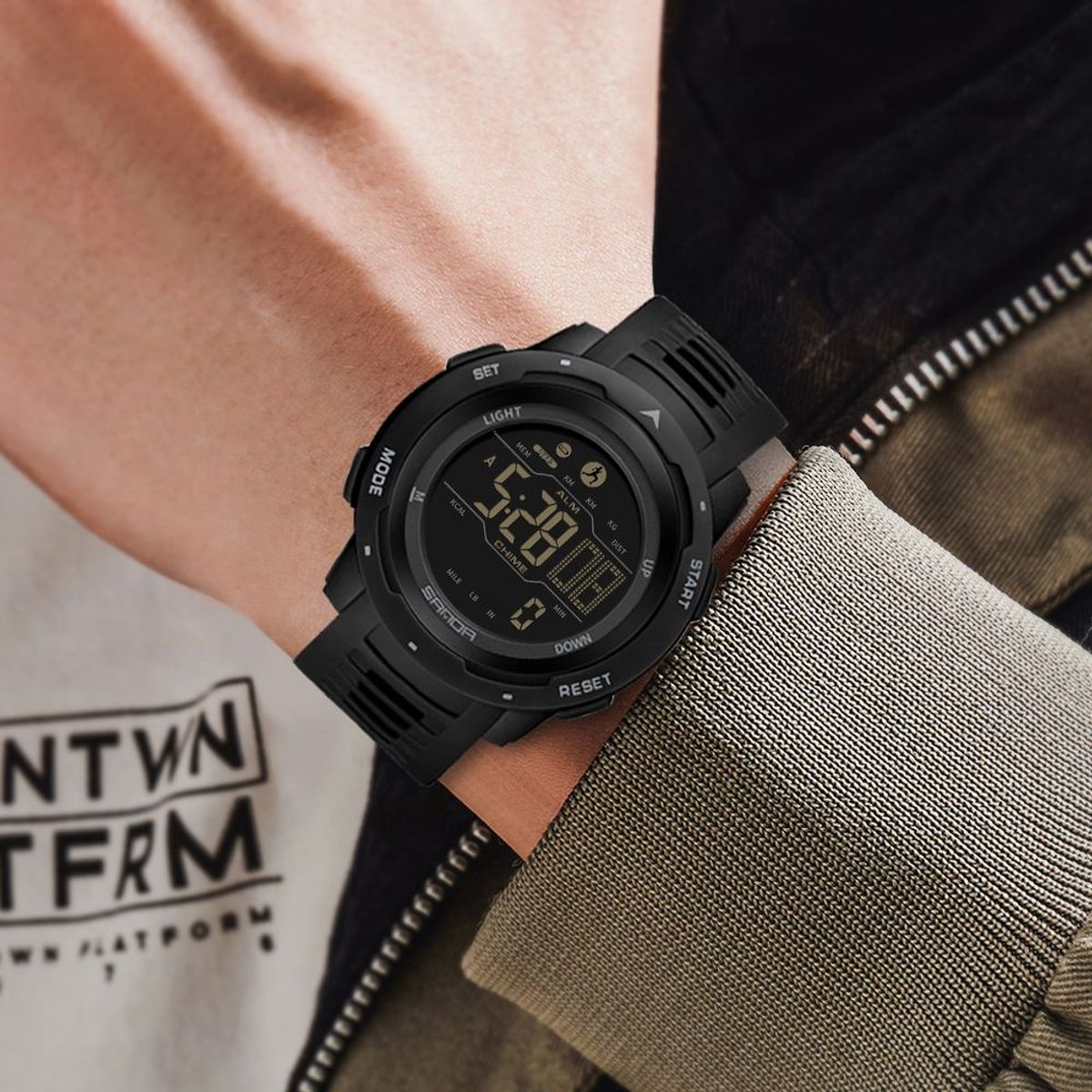 SANDA - Reloj Hombre SANDA 2145 STAR Digital