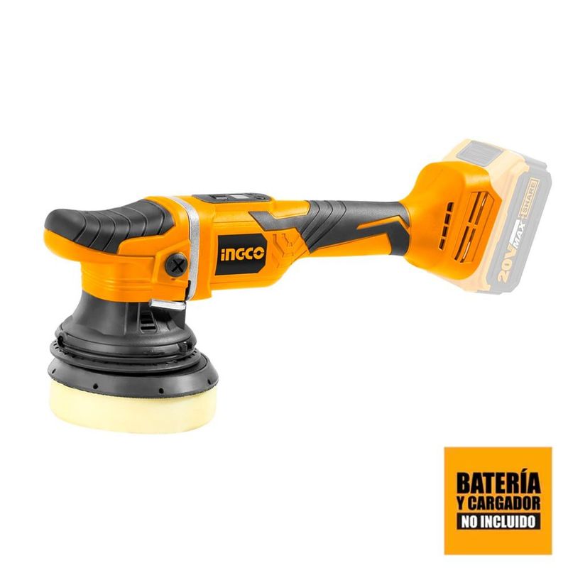 INGCO TOOLS - Pulidora de Auto Ingco APLI2002 4 1/2" 20V Sin Batería
