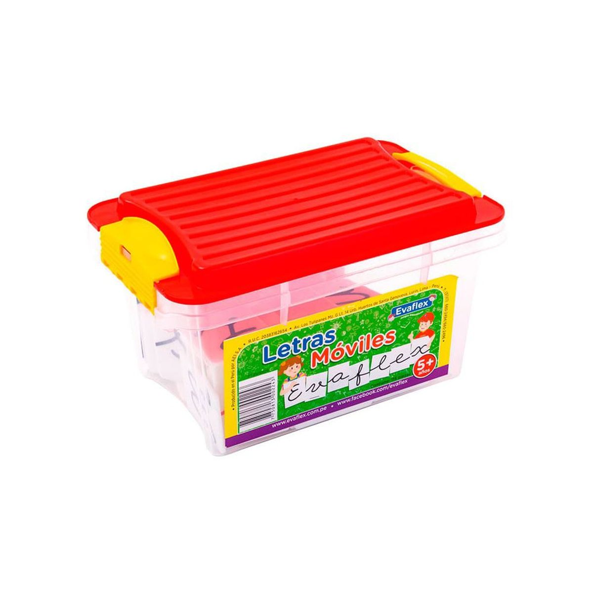 GENERICO - Juego Didáctico Juega y Aprende con Letras Móviles