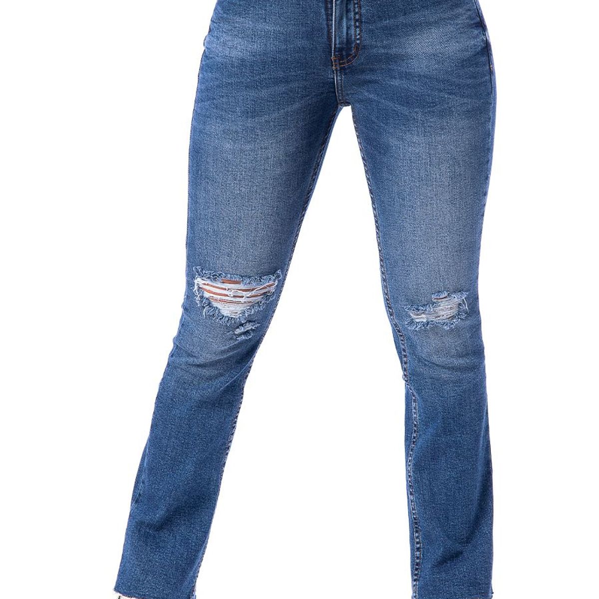 SQUEEZE - Pantalon Moda Denim Stretch Hayni Mujer