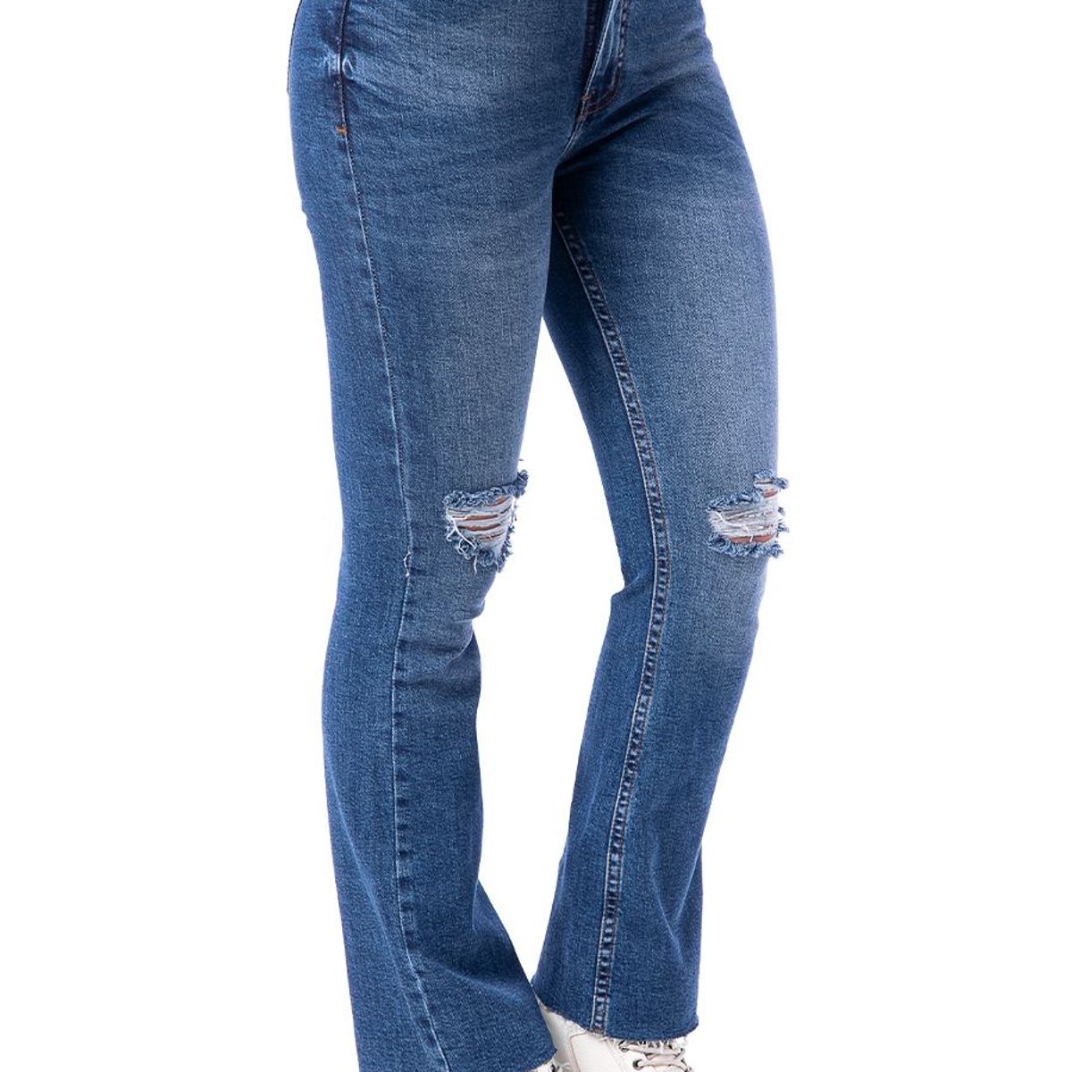 SQUEEZE - Pantalon Moda Denim Stretch Hayni Mujer