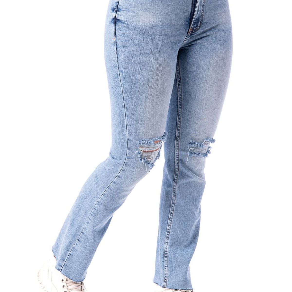 SQUEEZE - Pantalon Moda Denim Stretch Hayni Mujer