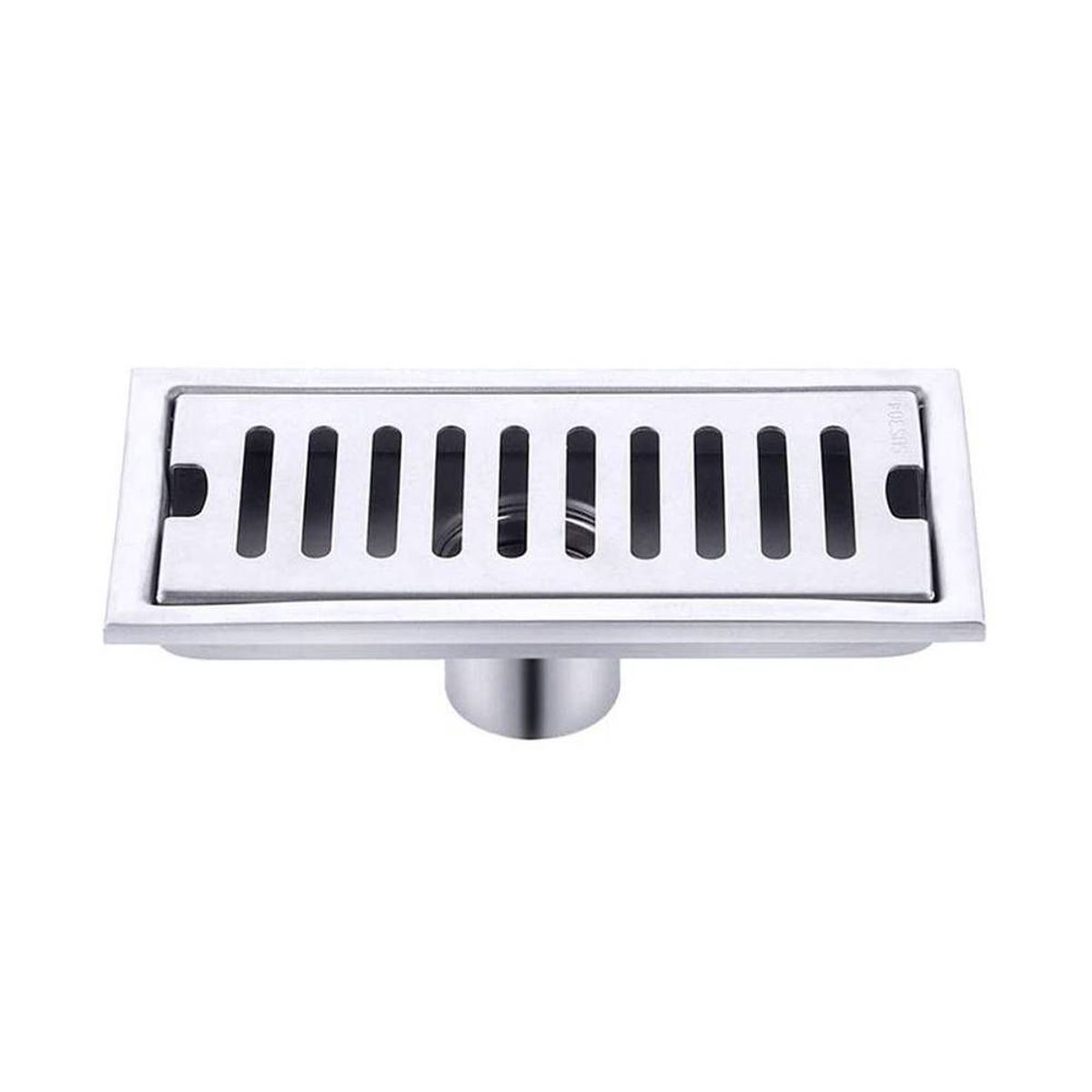 PUREPOWER - Rejilla De Cubierta Drenaje Piso Ducha Acero Inoxid 10×20cm