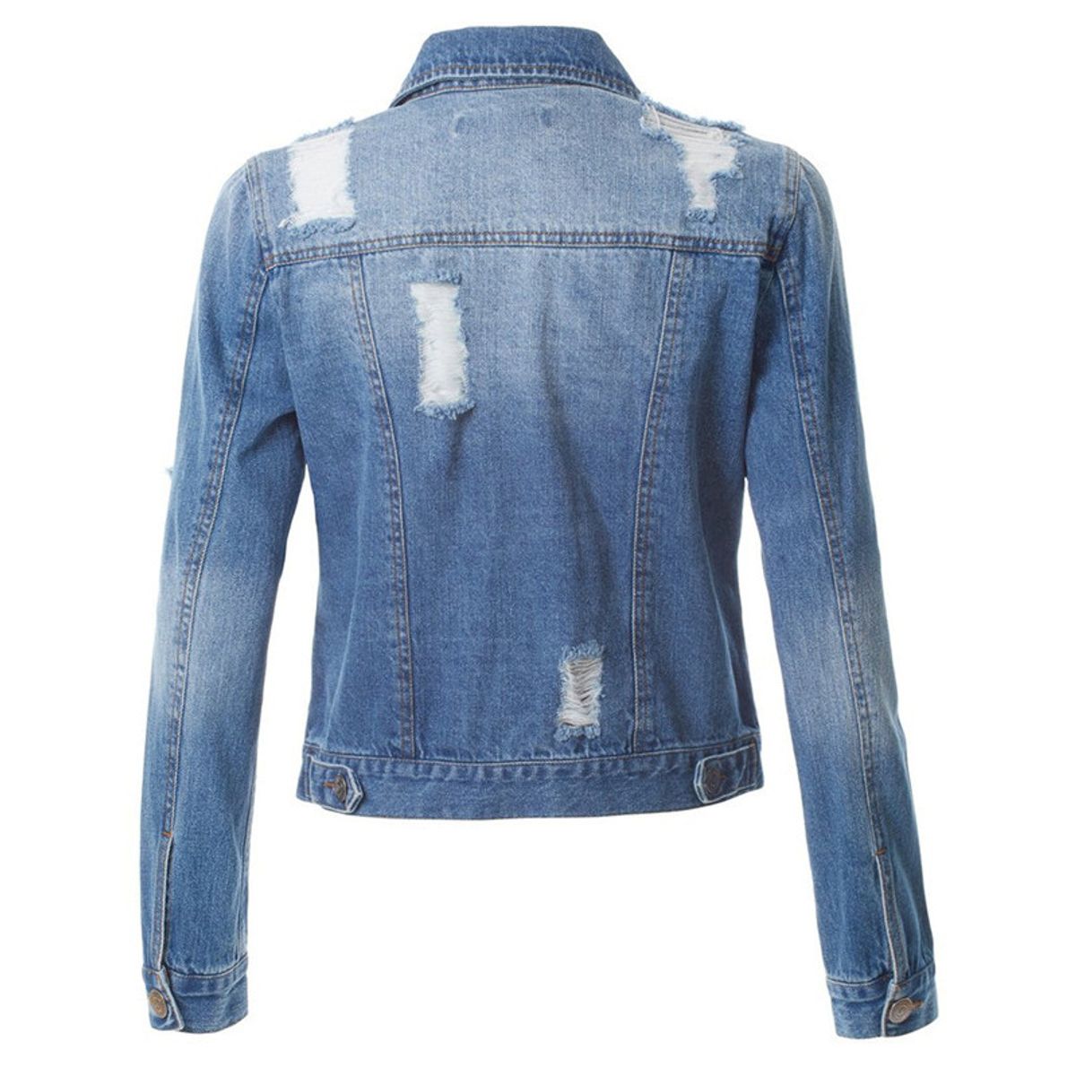 BLWOENS - Chaqueta de denim mezclilla con brillantes - azul
