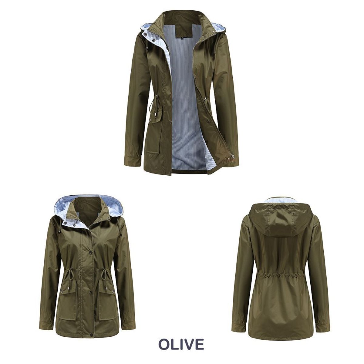 BLWOENS - chaquetas-para-mujer- Verde