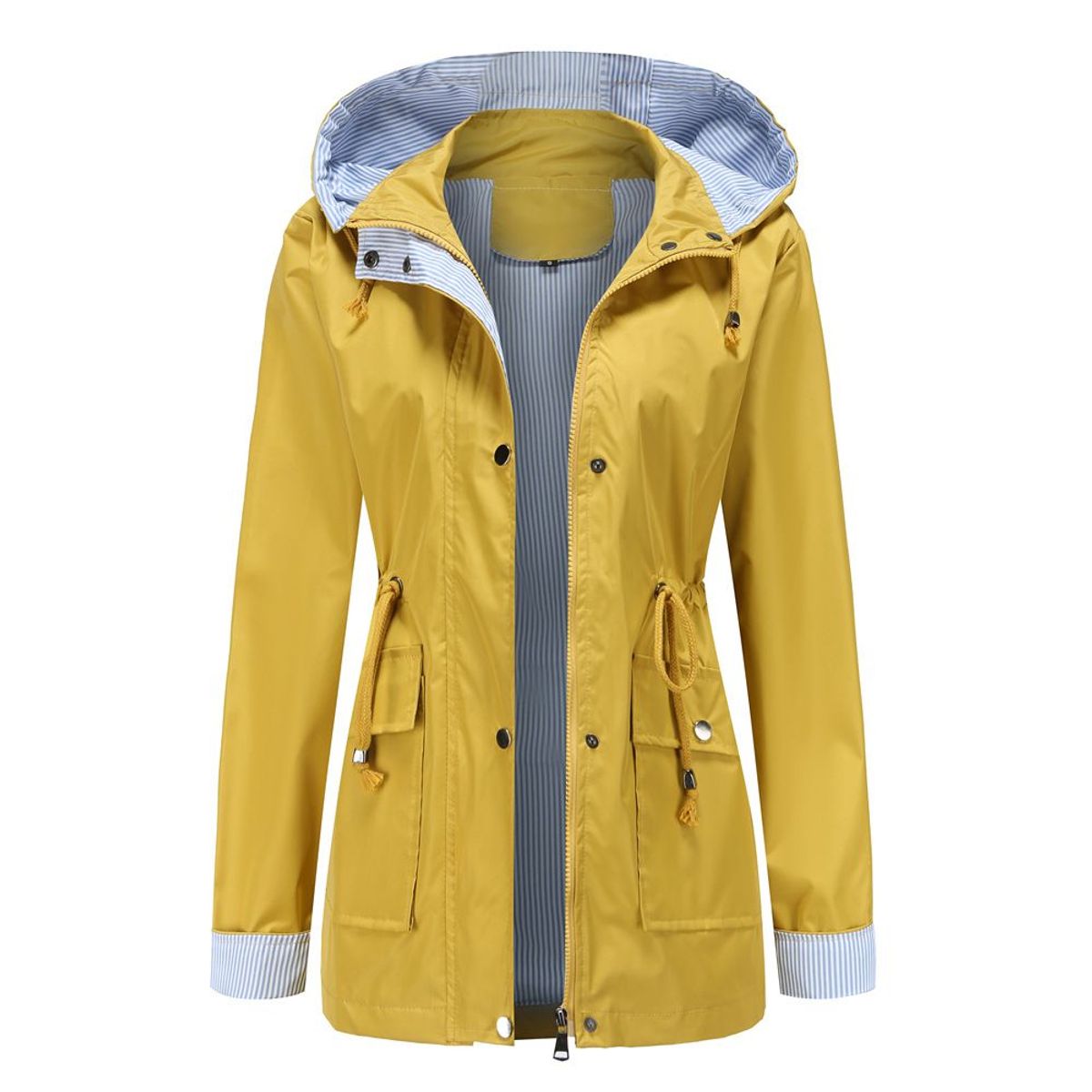 BLWOENS - Casaca de mujer con capucha - Amarillo