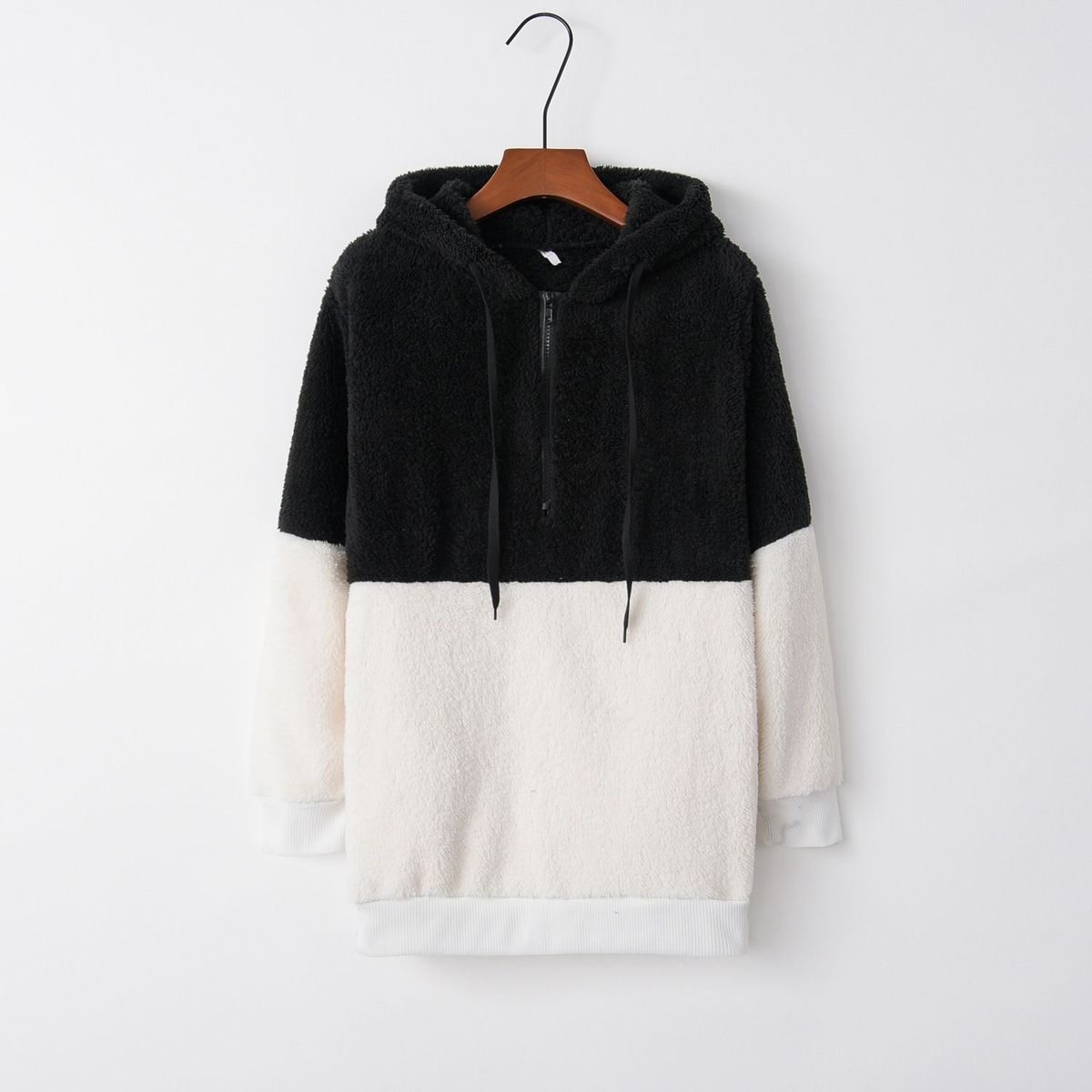 BLWOENS - Abrigo acolchado para mujer - Negro