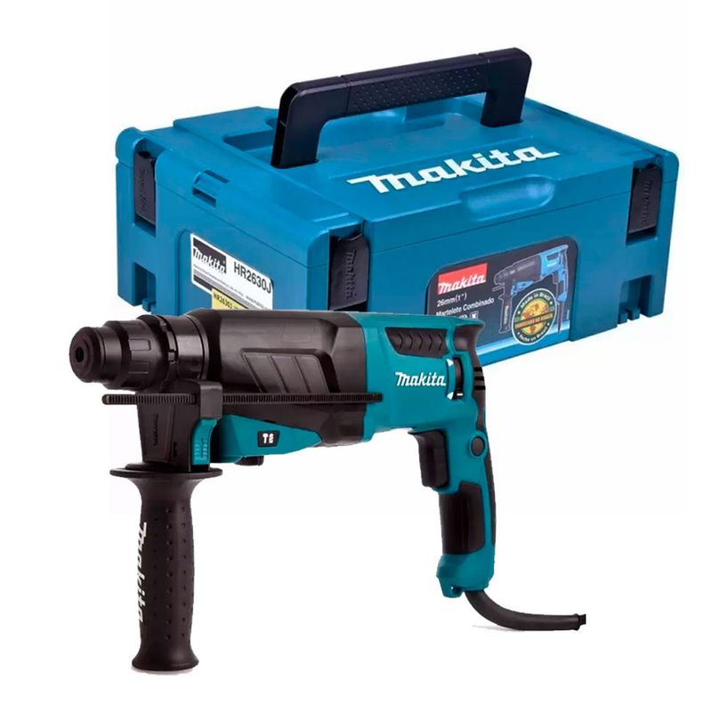 MAKITA - Rotomartillo Makita Plus 800w 2.4 J 26 mm 3 Funciones