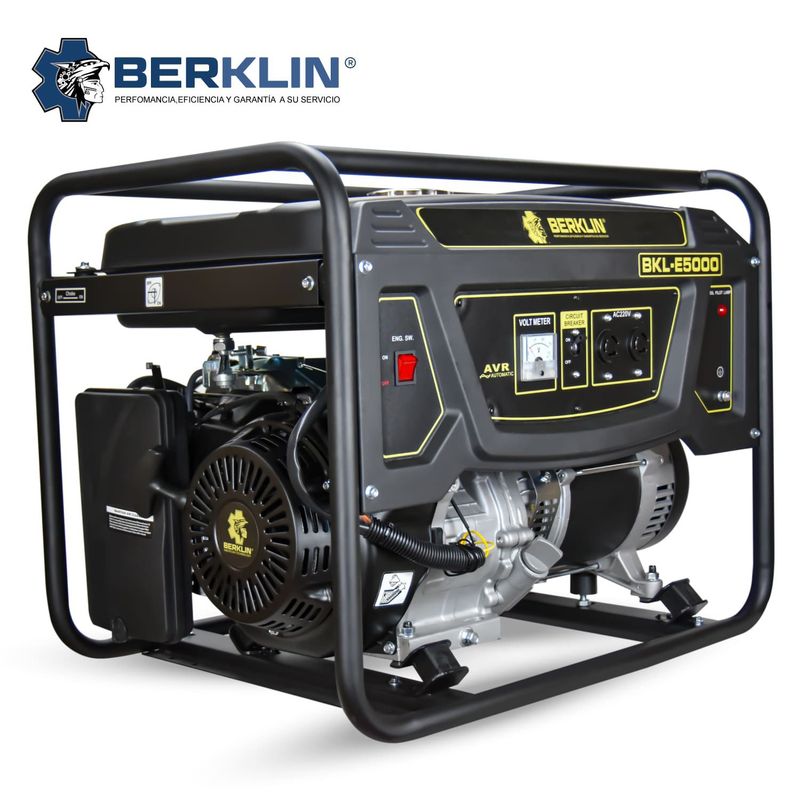 BERKLIN - GENERADOR  A GASOLINA 5000W