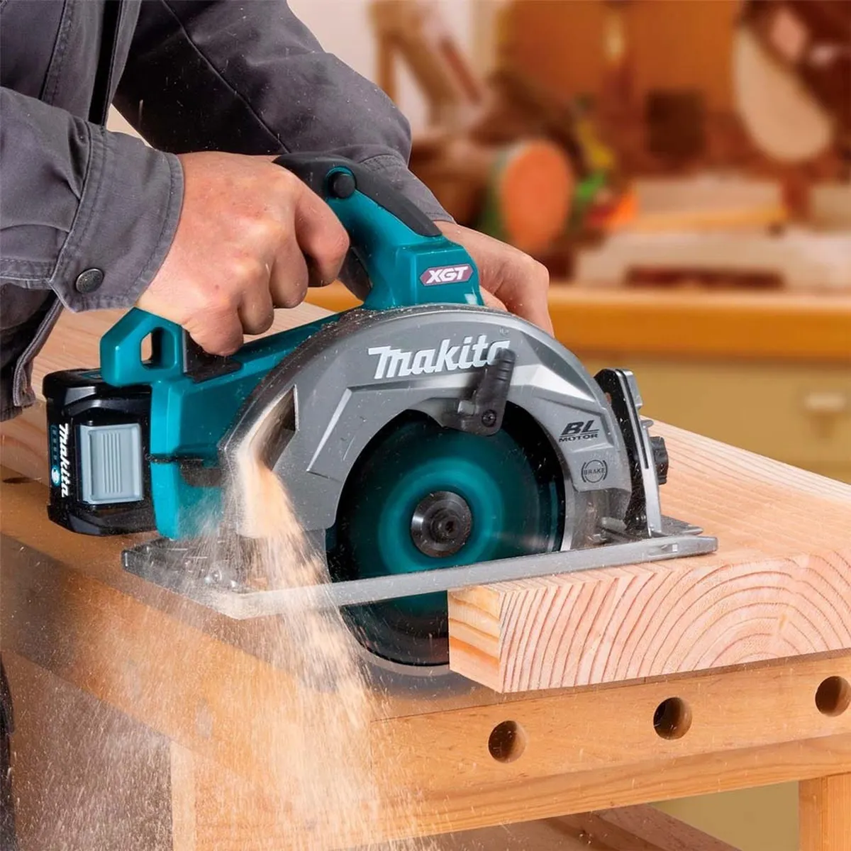 MAKITA - Sierra Circular Makita HS003GZ  7-1/4” 40V XGT Brushless (Baretool)