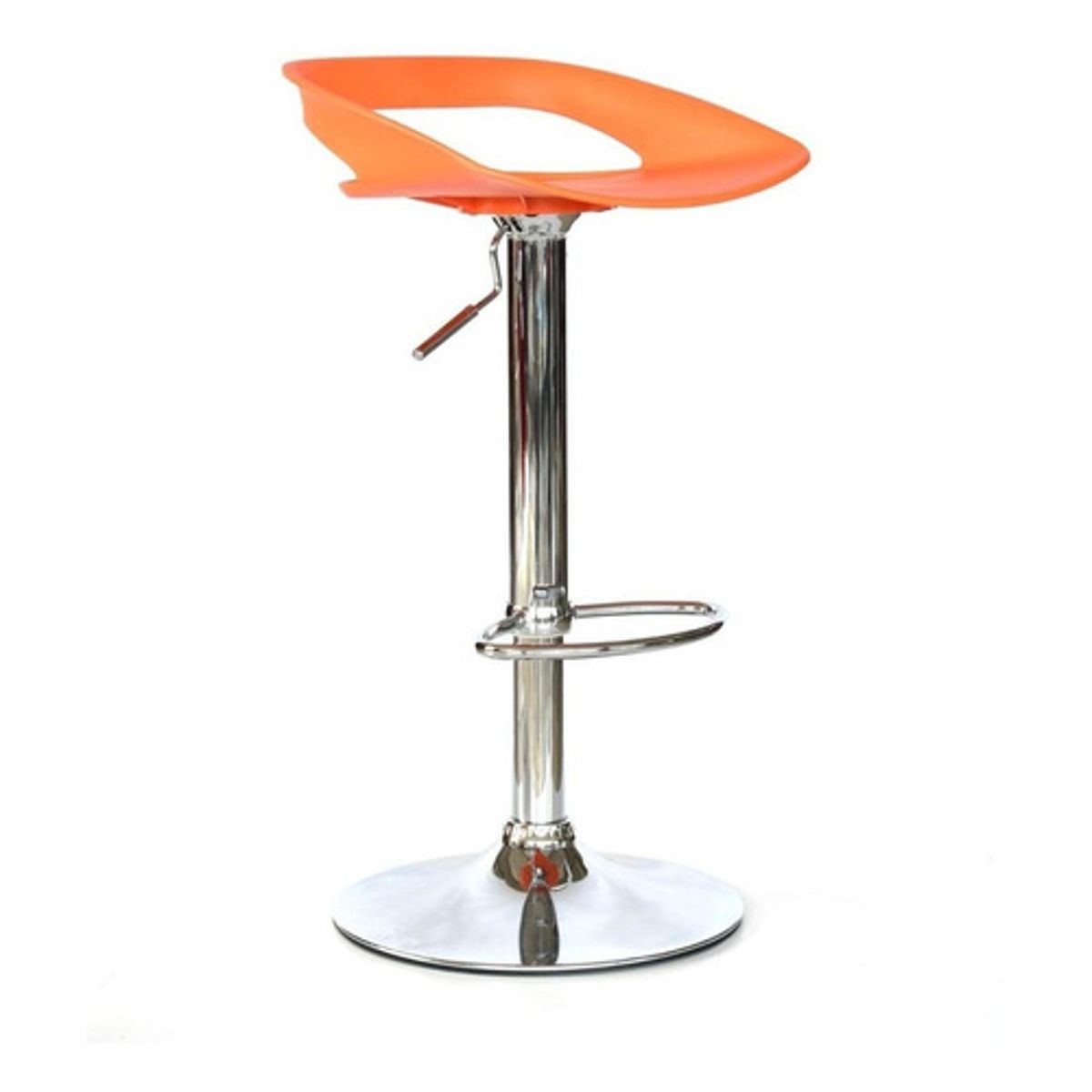 BONNO - Banco Para Bar Tribeca Giratorio Naranja Bonno