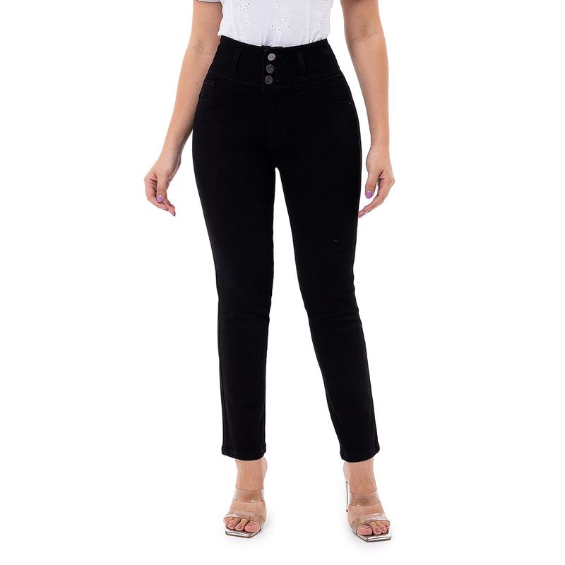 PIONIER - Pantalon Moda Denim Stretch Koral Mujer