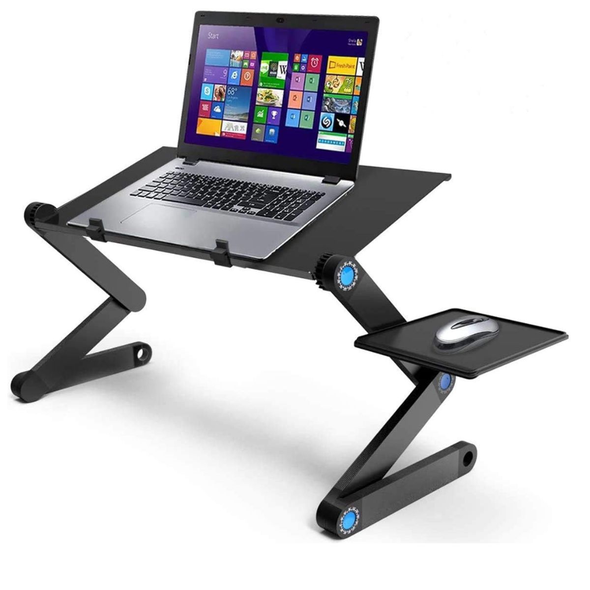 SEISA - Mesa Cooler para Laptop con Sopore Mouse Portatil Inclinable