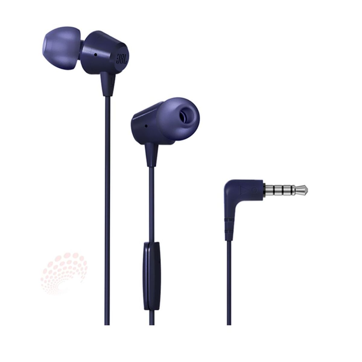 JBL - JBL C50HI Audífonos con Micrófono In-Ear Control de Música - Azul