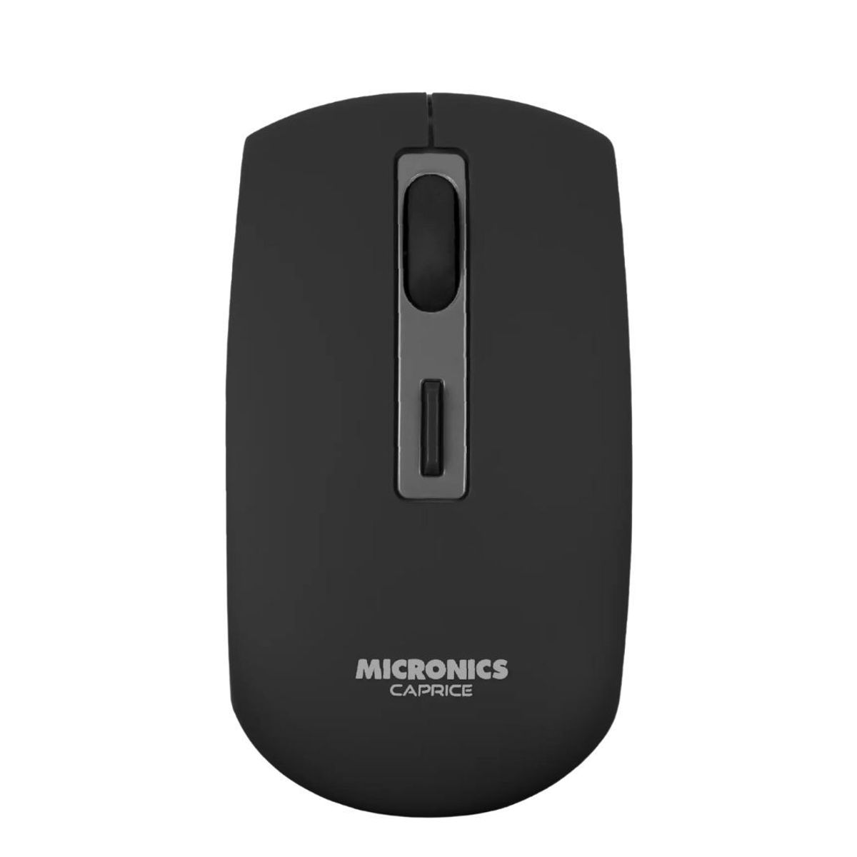 MICRONICS - Mouse Micronics Caprice Recargable Inalámbrico 24Ghz 1600Dpi Negro