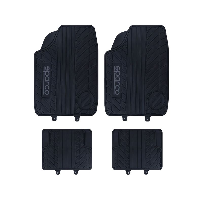 SPARCO - PROTECTOR FUNDA COBRE PISOS 4 PIEZAS SPARCO LOGO