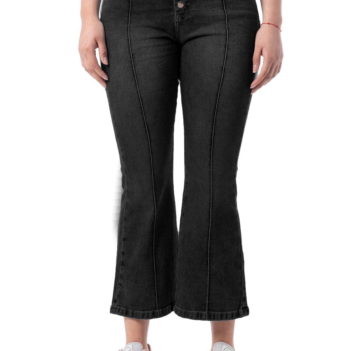 SQUEEZE - Pantalon Moda Denim Stretch Nerdy Mujer