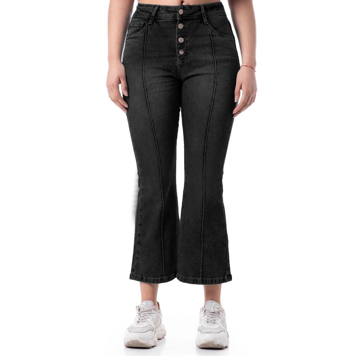 SQUEEZE - Pantalon Moda Denim Stretch Nerdy Mujer