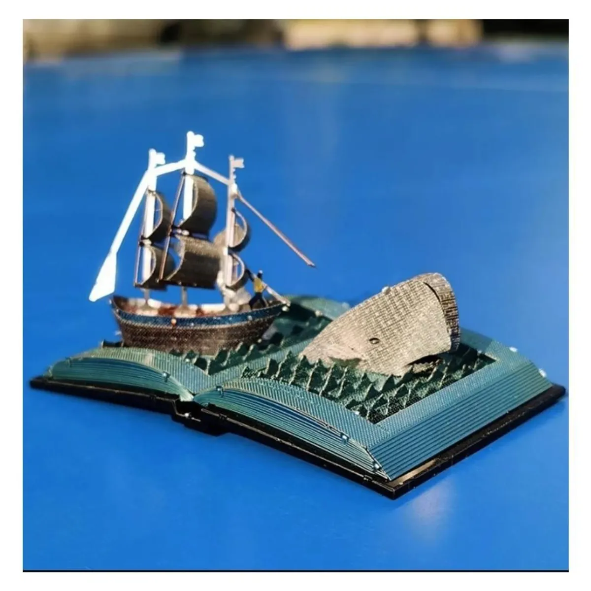 SHEEPBUSTER - Rompecabezas Armable 3D Moby Dick para Niños y Adultos