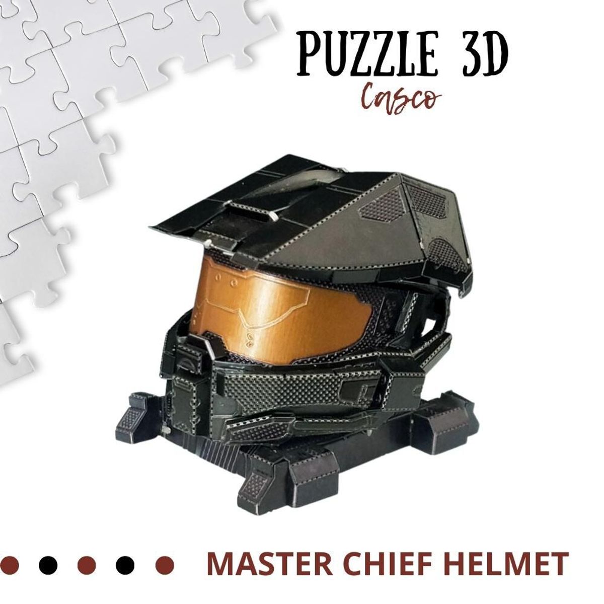 SHEEPBUSTER - Rompecabezas Armable 3D Master Chief para Niños y Adultos