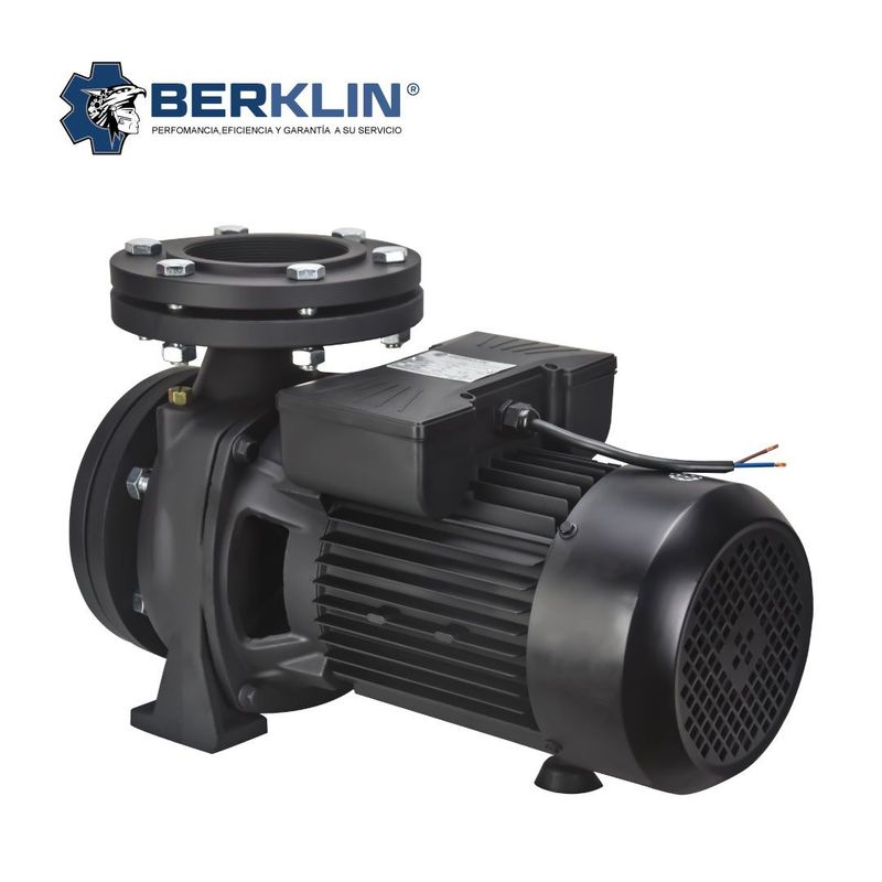 BERKLIN - BOMBA DE 5HP TRIFASICO CON BRIDA DE 4X4 220V