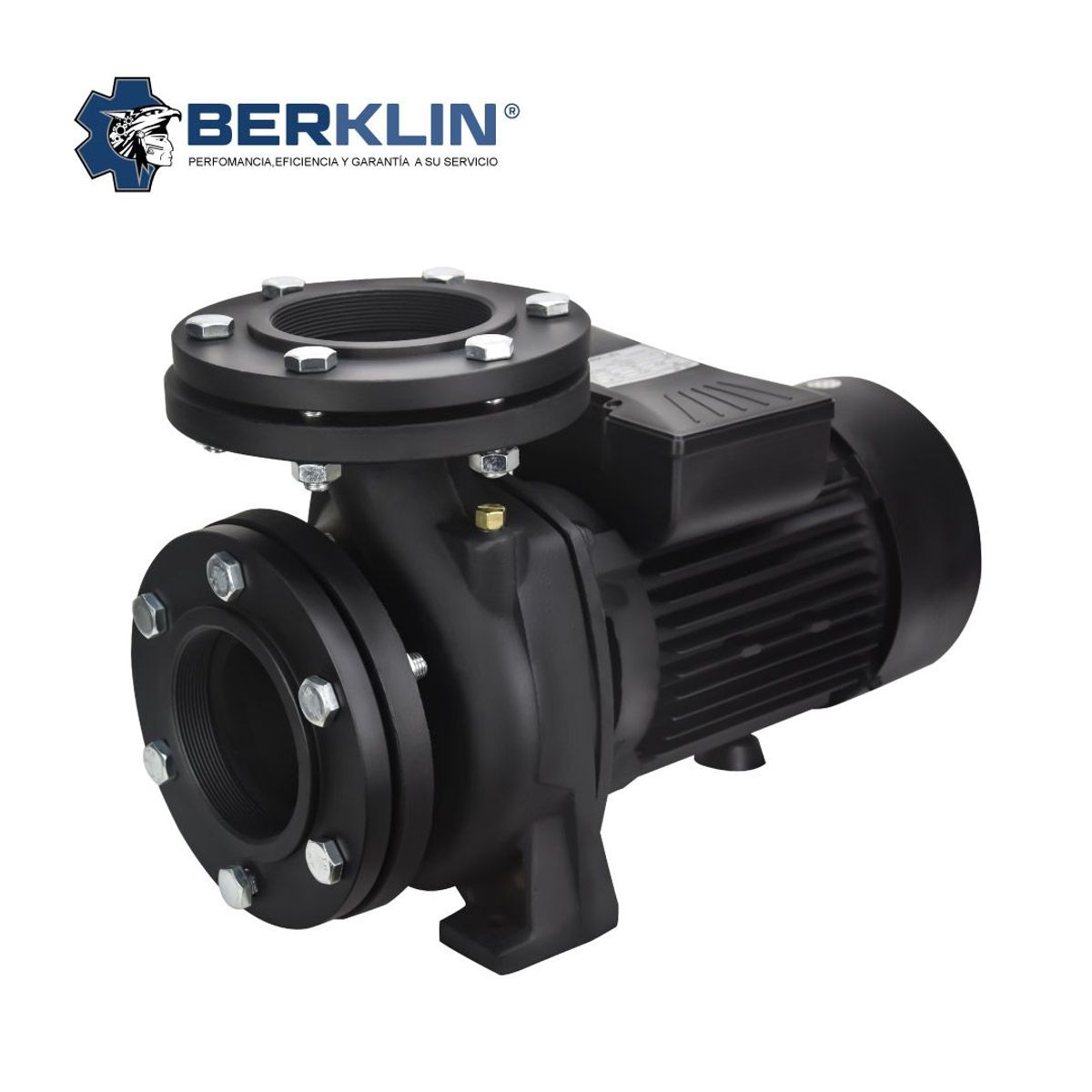 BERKLIN - BOMBA DE 5HP TRIFASICO CON BRIDA DE 4X4 220V