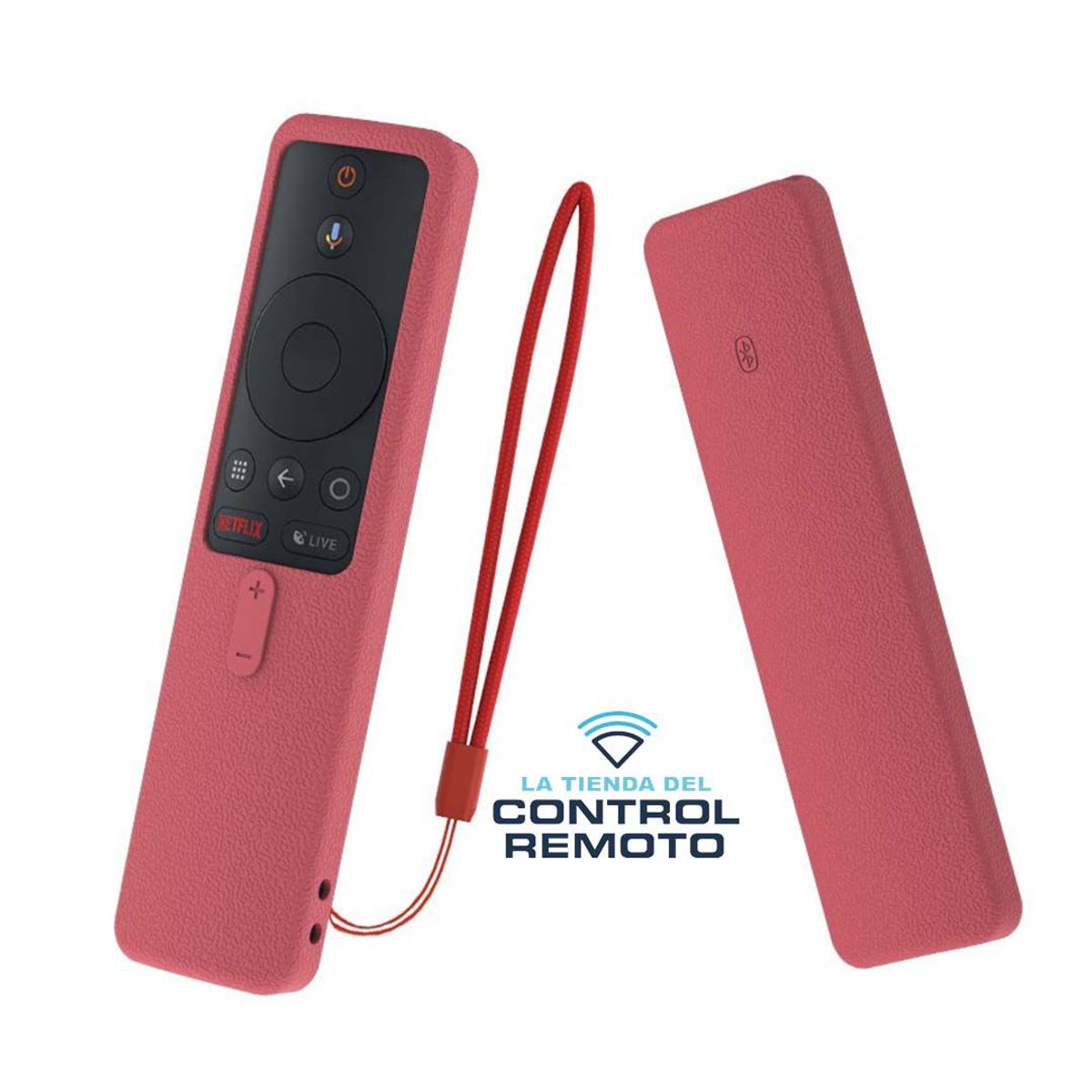 SIKAI - Funda Protector de Control Xiaomi Mi Box S Tv Stick - Rojo