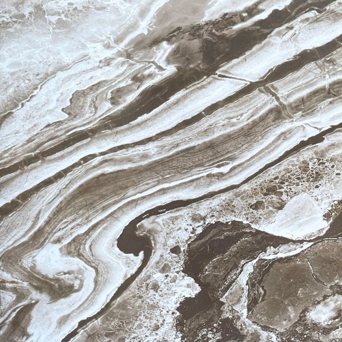 EJESA CREA TU ESPACIO IDEAL - Romano marron 60x60 cm 1.44 m2 - Porcelanato vitrificado