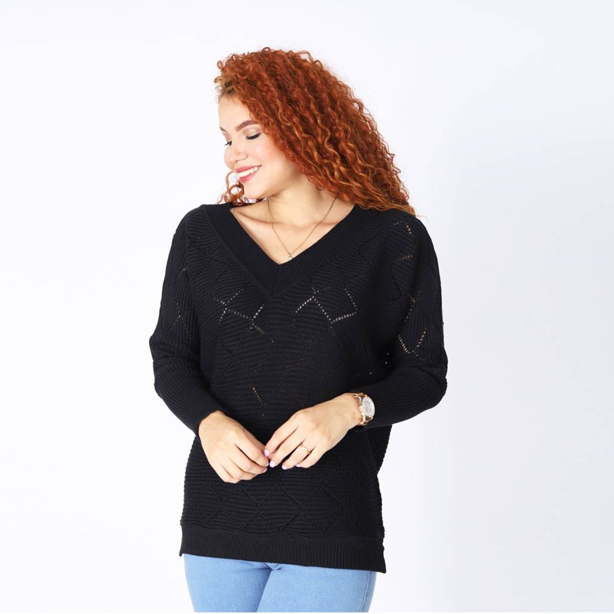 GENERICO - Chompa Casual Alexia Mujer Amaris