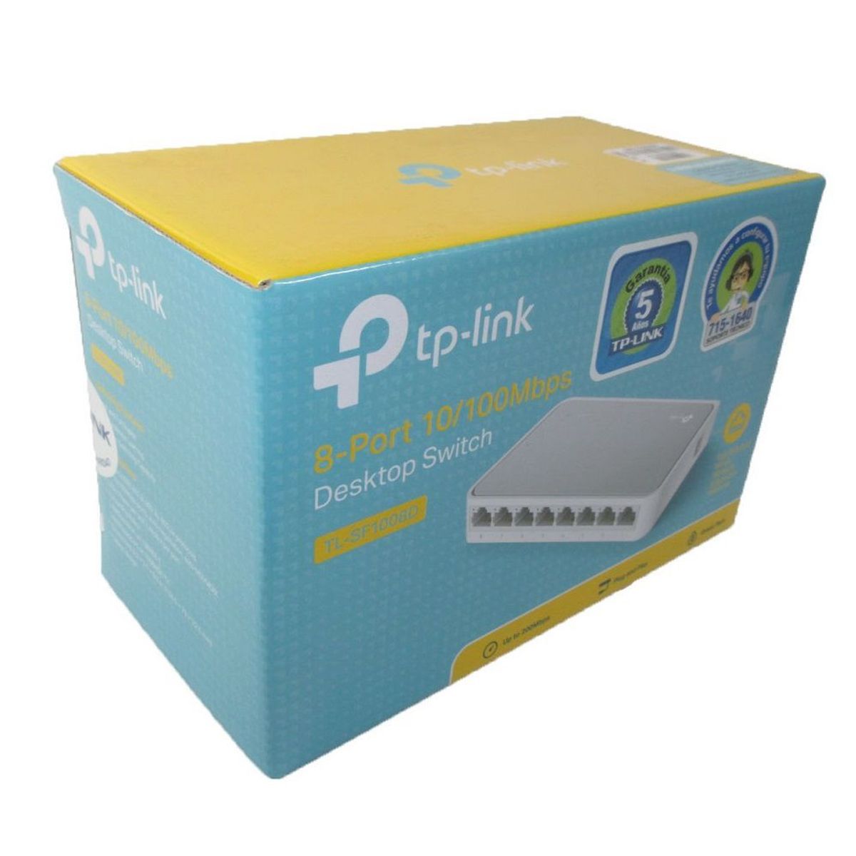 TP LINK - Switch De 8 Puertos De 10/100mbps Tp Link Tlsf1008d