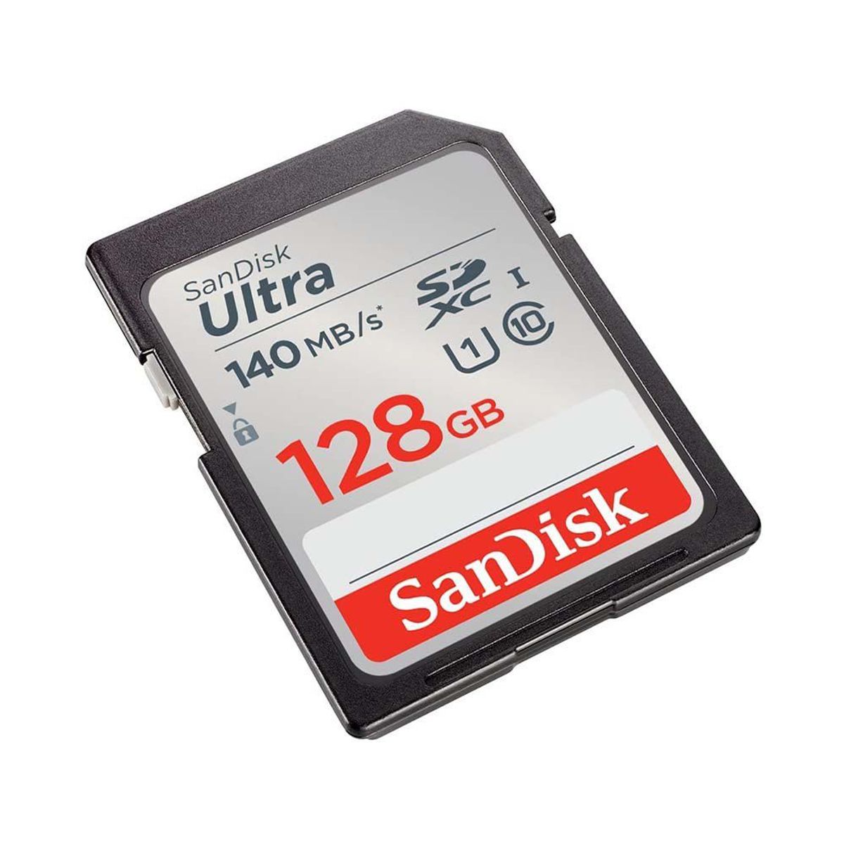 SANDISK - SanDisk Memoria 128GB Ultra SDXC UHS-I 140 MB/s FHD SDSDUNB-128G-GN6IN