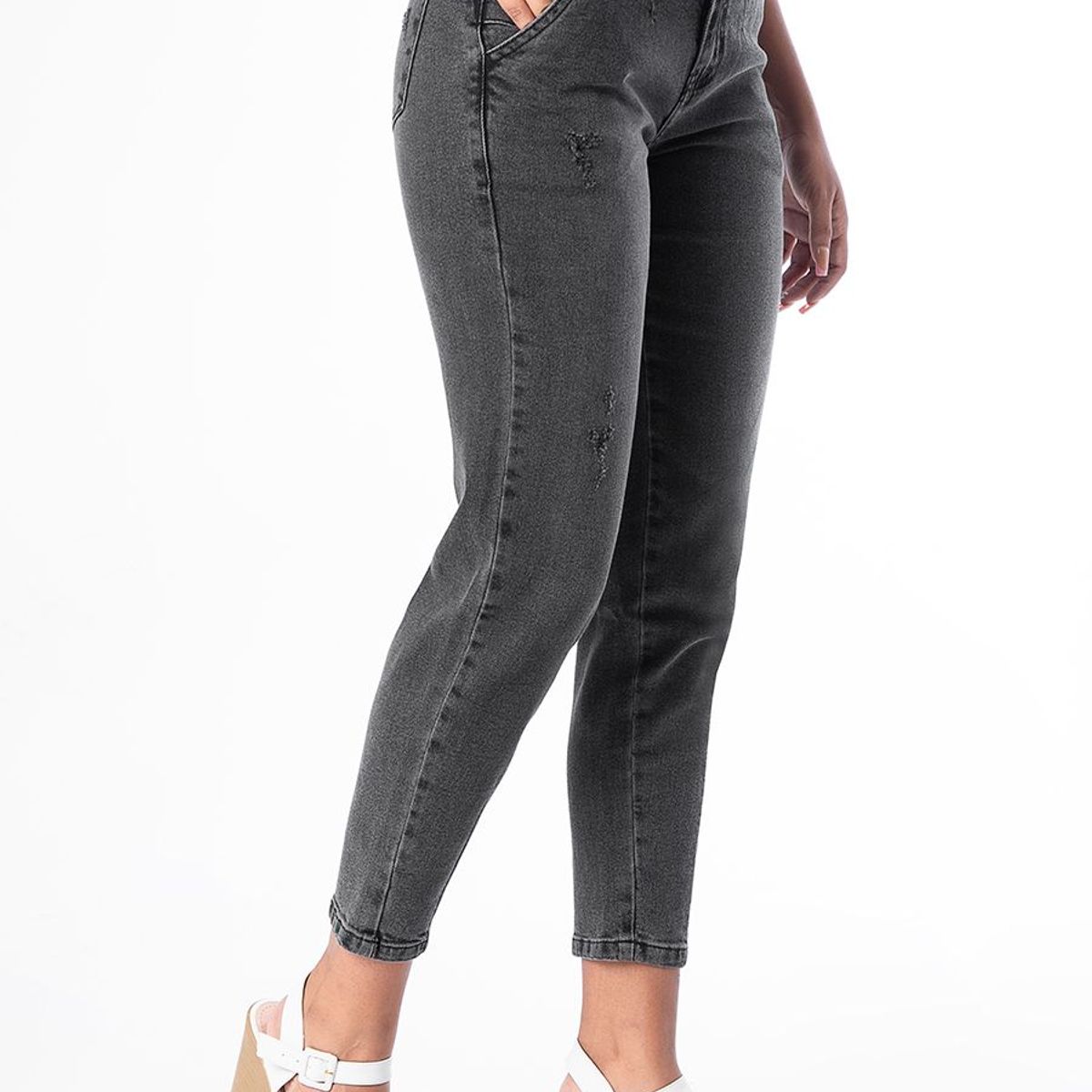 GOCCOS - Pantalon Moda Denim Stretch Prida Mujer