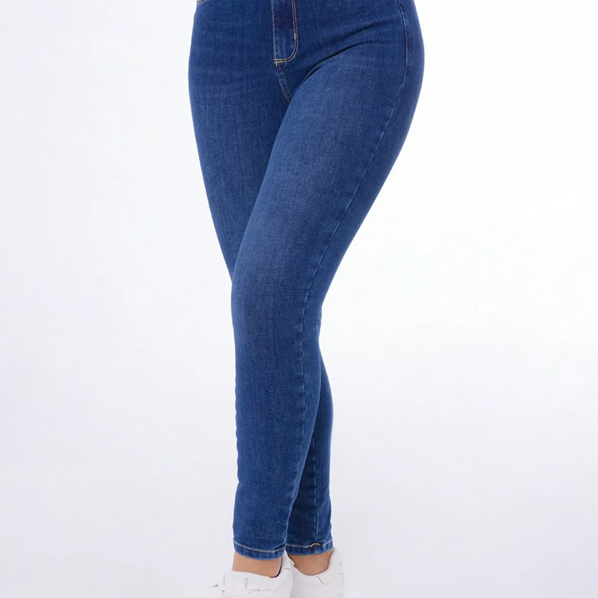 SQUEEZE - Pantalon Moda Denim Stretch Rebekha Mujer