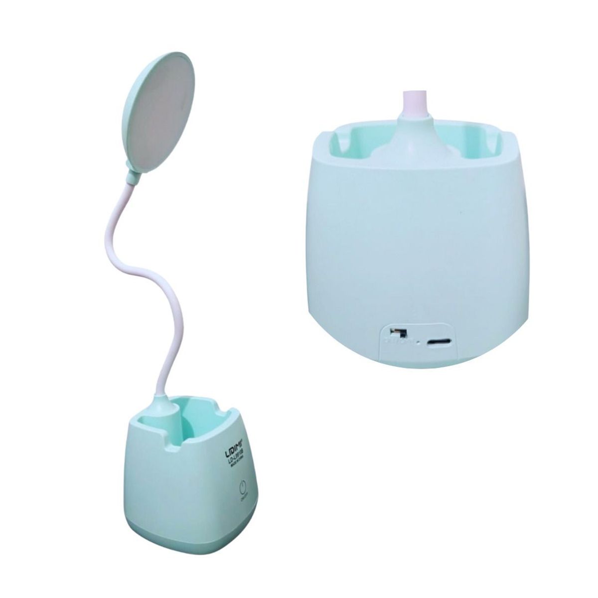 GENERICO - Lámpara Porta Lapicero Lidimi Celeste