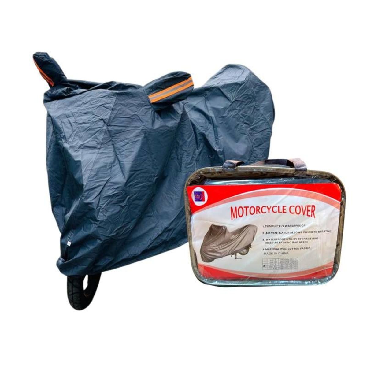 GENERICO - Cobertor  Para Moto Lineal Impermeable Y Afelpada TALLA L