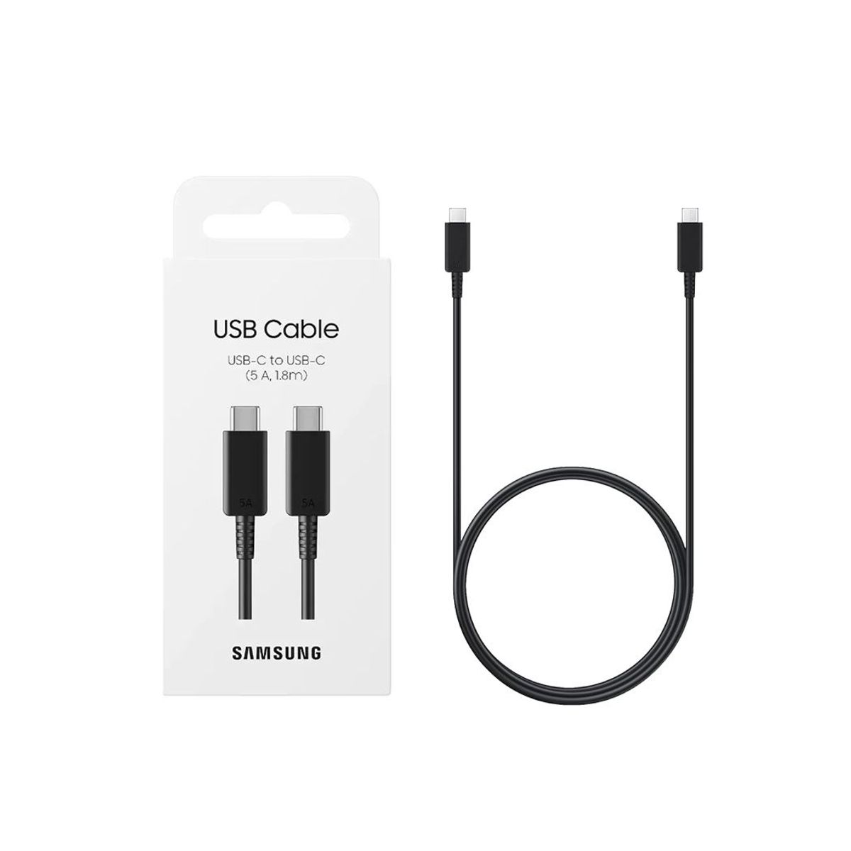 SAMSUNG - Samsung Cable Usb-C to Usb-C 3A 1 8Metros Original