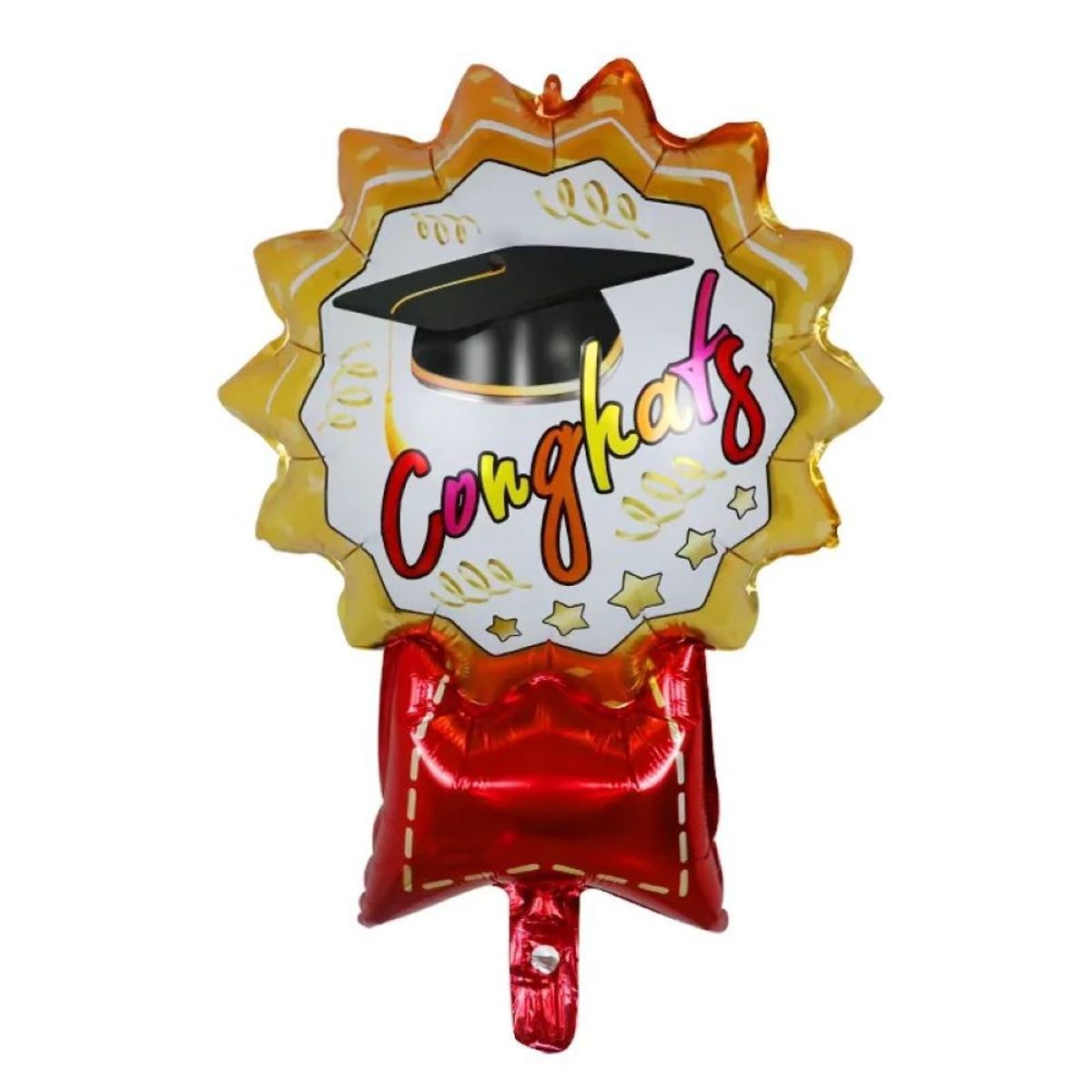 GENERICO - Set x 5 globos graduación felicidades graduado