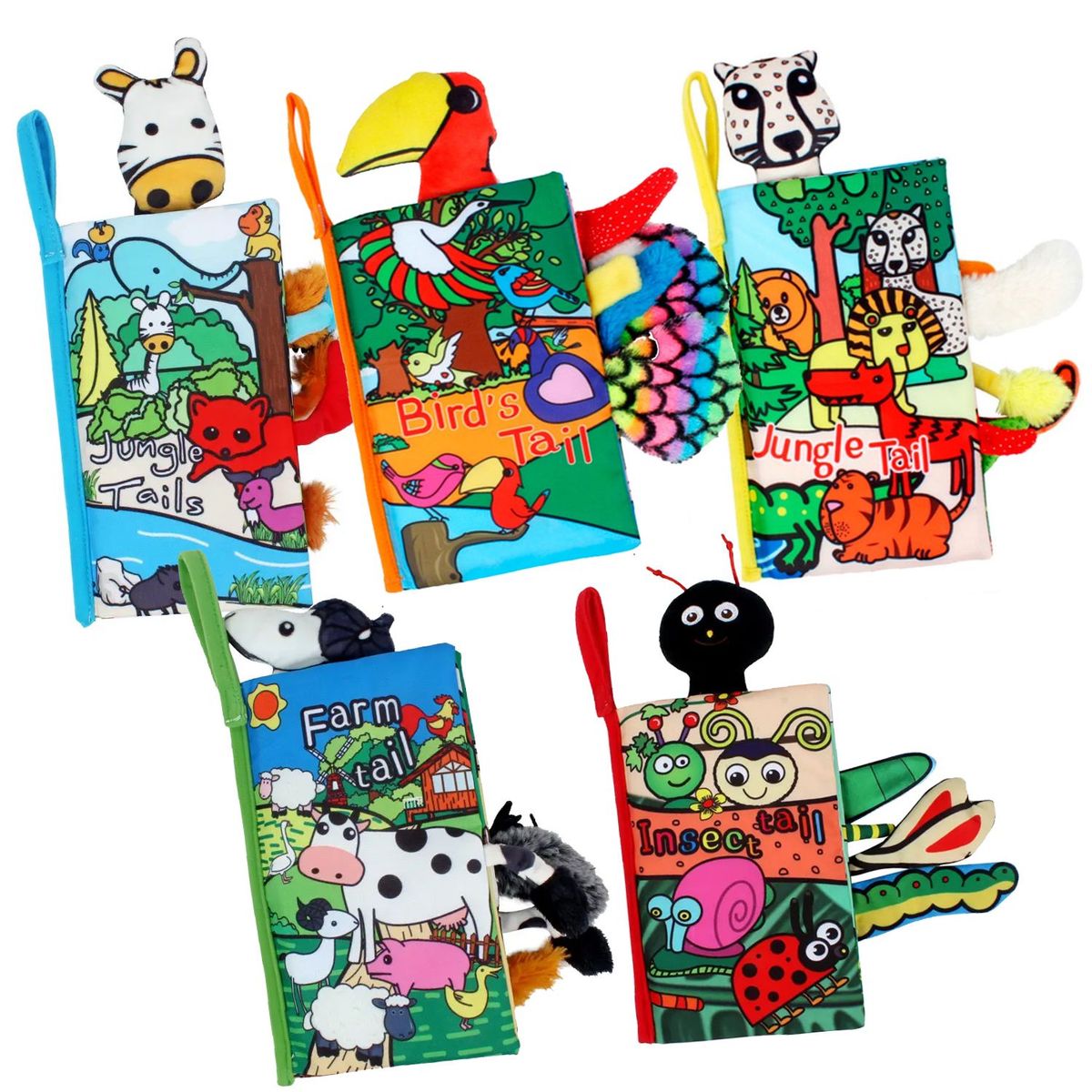 JP SOPORTECOM - Libro de Estimulación Niños Juguete Sensorial Aleatorio x1