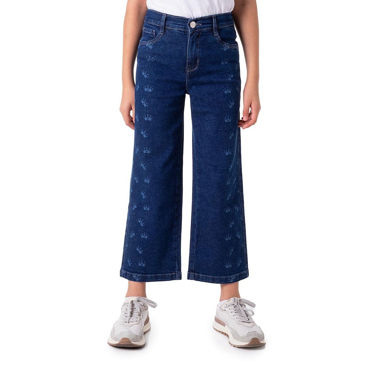PIONIER - Pantalon Moda Denim Stretch Luana Niña