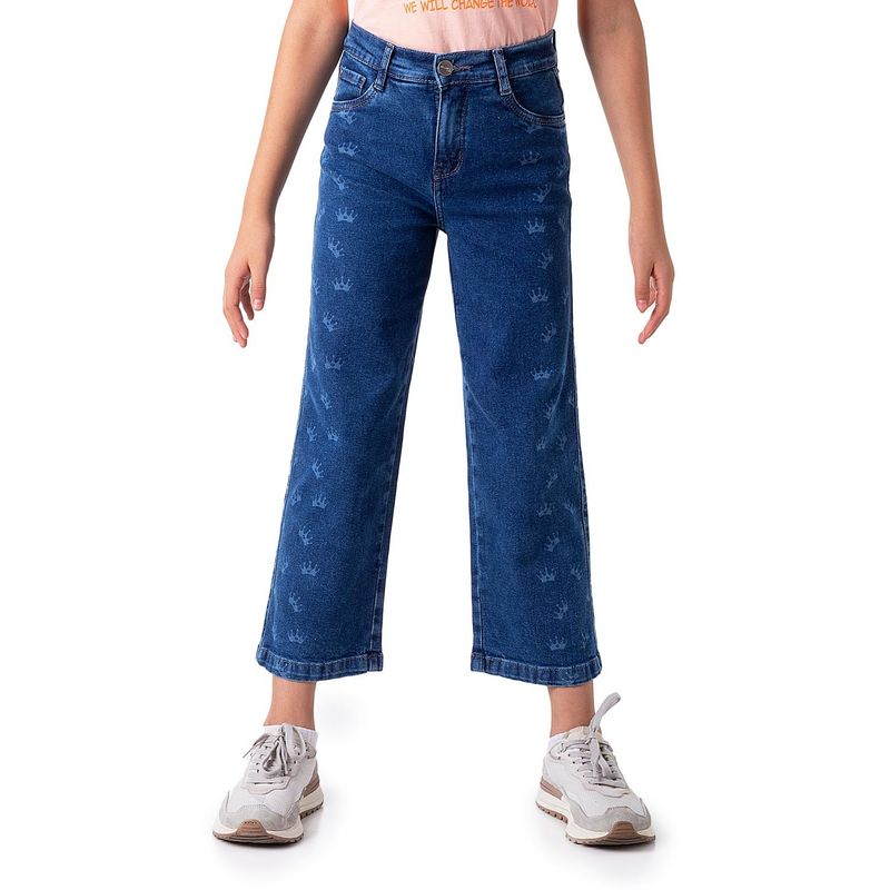 PIONIER - Pantalon Moda Denim Stretch Luana Niña