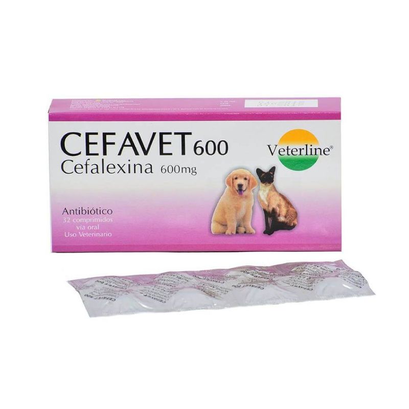 GENERICO - Cefavet 600mg Blister x8 tabletas
