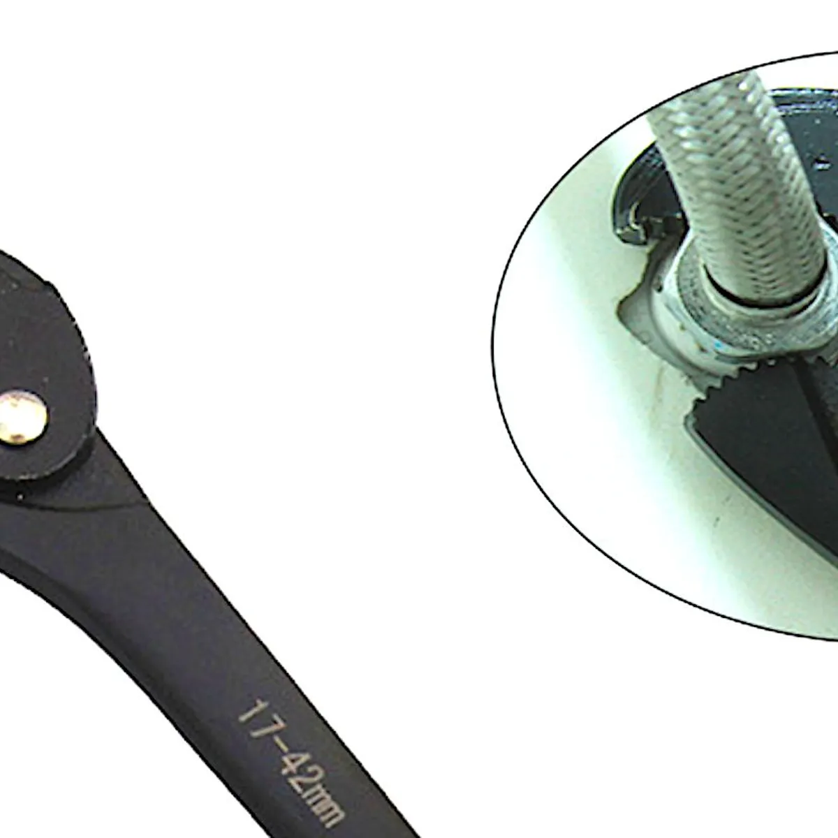 GENERICO - LLAVE DOBLE UNIVERSAL AUTOAJUSTABLE 8-42MM PROFESIONAL