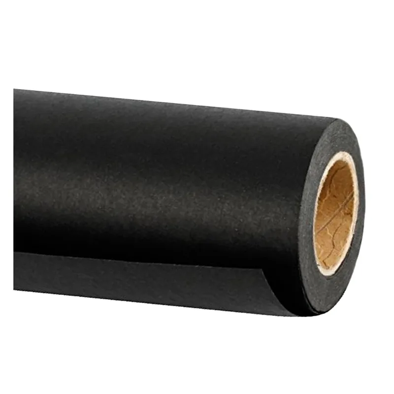 GENERICO - Fondo de papel cartulina fotográfico NEGRO 2 metros 70 cm ×10metros