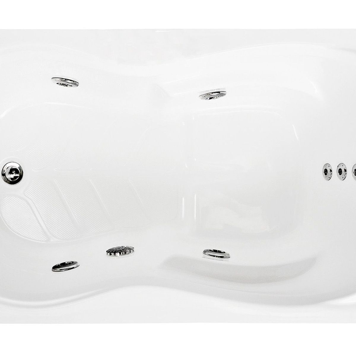 HIDROPLUS - Tina Hidromasaje Roma II 1700x1000x450