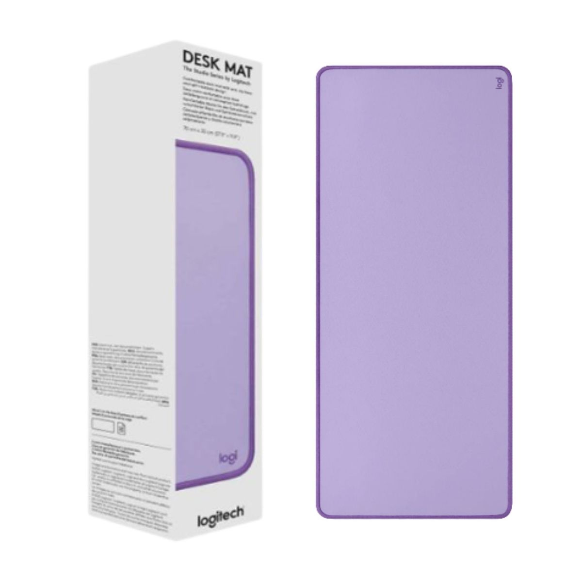 LOGITECH - Pad Mouse Desk Mat Logitech Anti-Salpicaduras Lavanda 300X700Mm